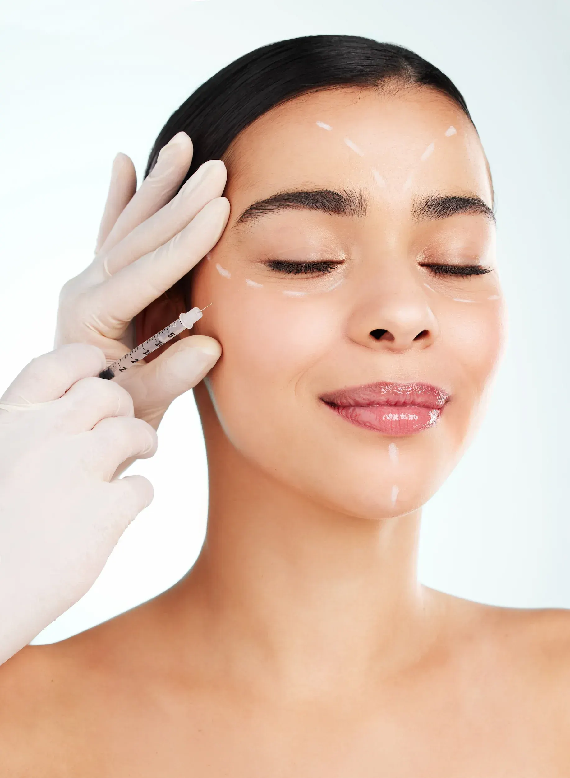 Patient consultation for Dysport benefits at Mint Aesthetics & Skin Indianapolis