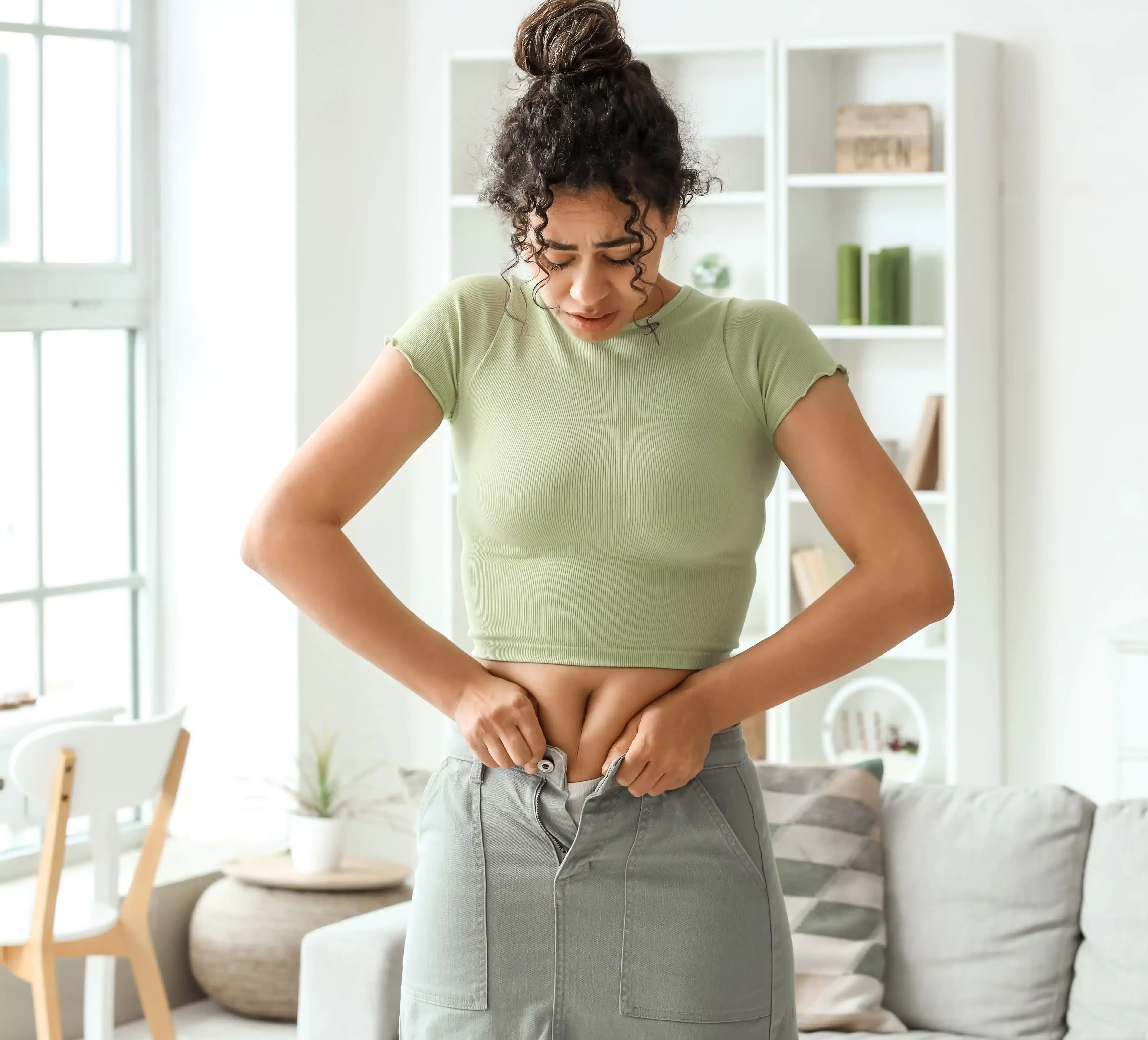 Confident patient after GLP-1 weight loss consultation in Indianapolis
