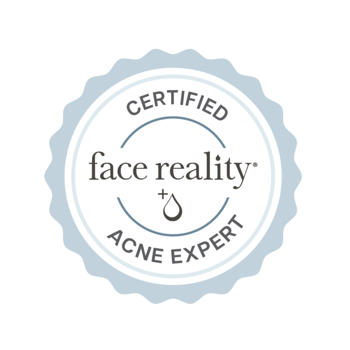 Face Reality Certified Acne Expert Badge
